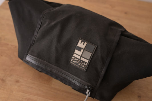 ILE Porteur Rackbag Small Black Cordura